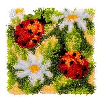 Floral Latch Hook Kit image number 3