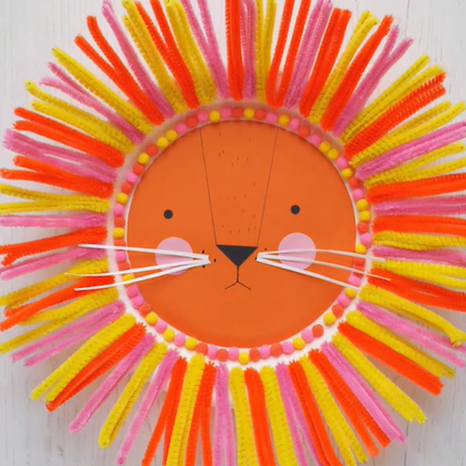 How to Make Paper Plate Animals image number 1