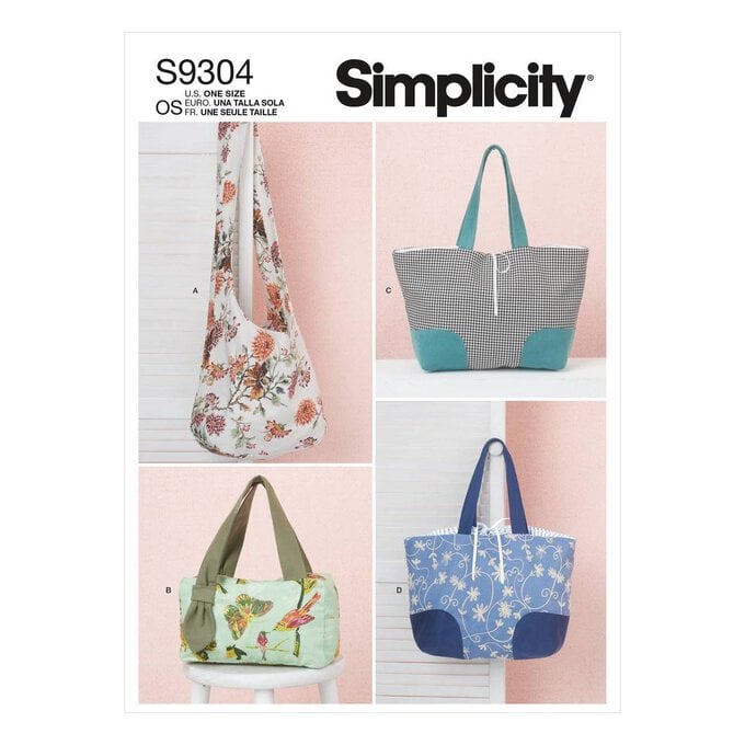 Simplicity Bags Sewing Pattern S9304 image number 1