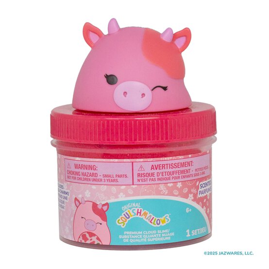 Squishmallows Calynda the Cow Scented Slime image number 1