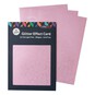 Light Pink Glitter Effect Card A4 16 Sheets image number 1
