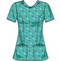 Simplicity Women’s Scrubs Sewing Pattern S9276 (6-14) image number 3