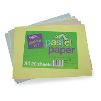 Pastel Paper A4 20 Pack