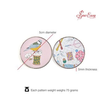 Sew Easy Bird Fabric Weights 2 Pack image number 4