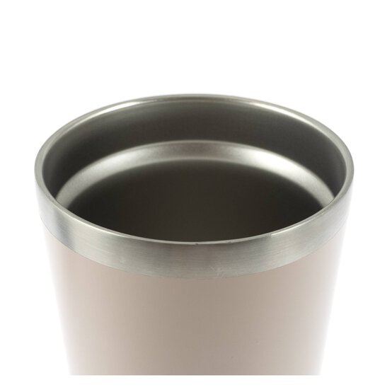 Beige Metal Coffee Cup image number 5