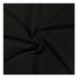 Black Poly Spandex Suede Fabric by the Metre image number 1