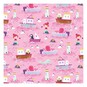 Pink Ahoy Gift Wrap 70cm x 2m  image number 2
