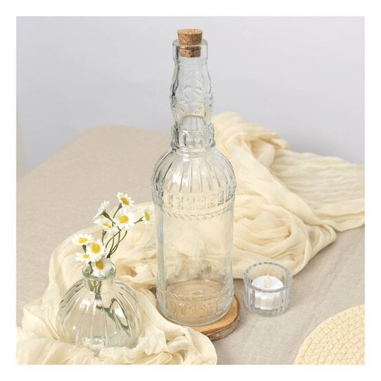 Create & Celebrate Round Glass Bottle with Cork 720ml image number 2