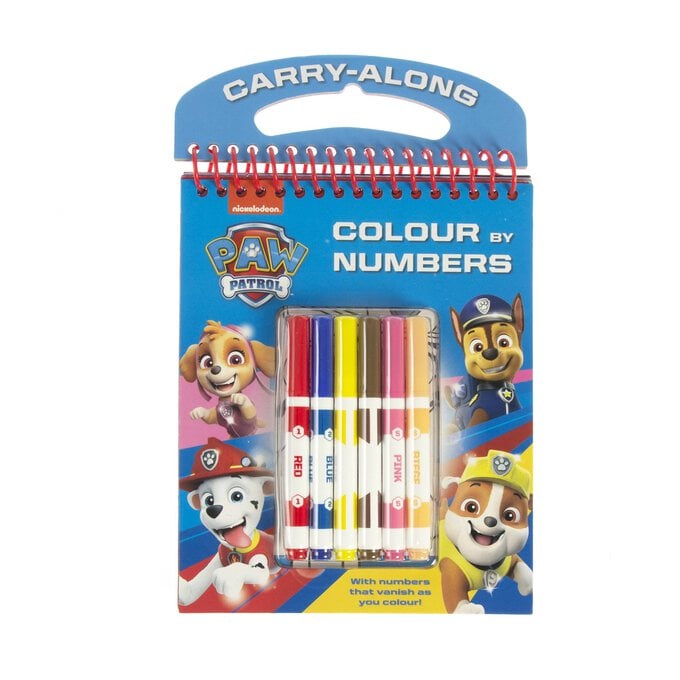 Paw Patrol Colour by Numbers image number 1