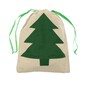 Christmas Tree Canvas Bag 43cm image number 1