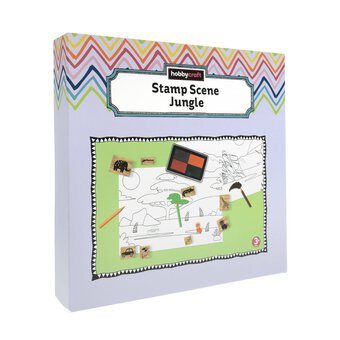 Into the Jungle Stamp Scene Kit