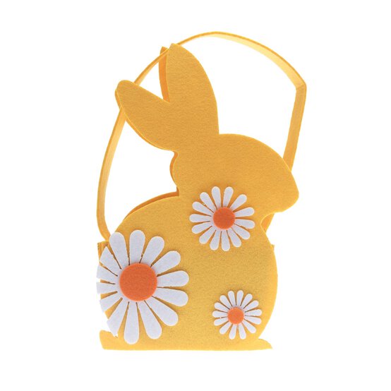 Daisy Bunny Felt Bucket image number 2
