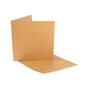 Kraft Cards and Envelopes 6 x 6 Inches 50 Pack image number 1