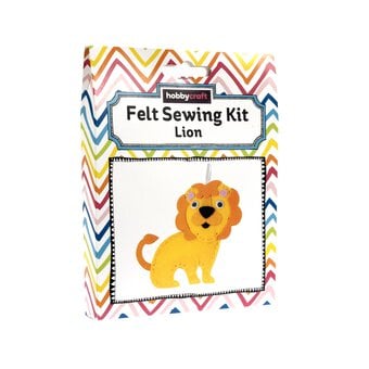 Lion Felt Sewing Kit