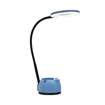 Purelite LED Magnifier Desk Lamp with USB Port
