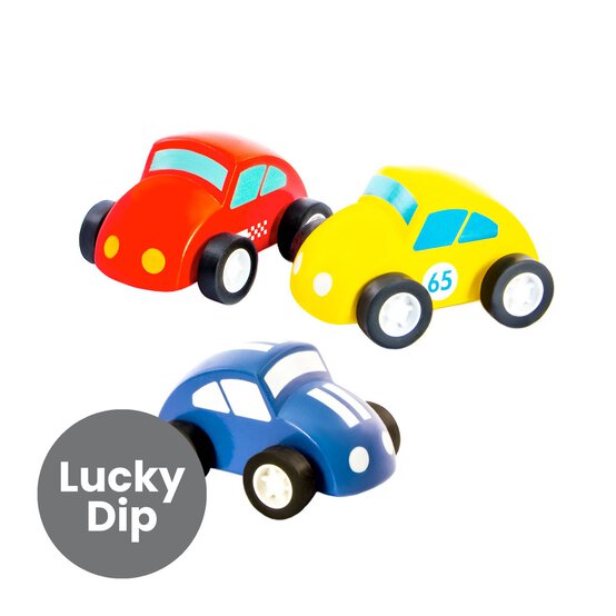 Assorted Majigg Wooden Mini Bug Car image number 1