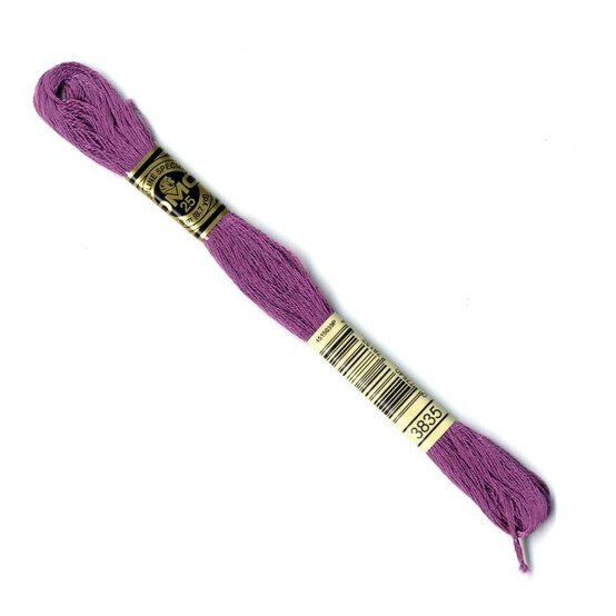 DMC Purple Mouline Special 25 Cotton Thread 8m (3835) image number 1