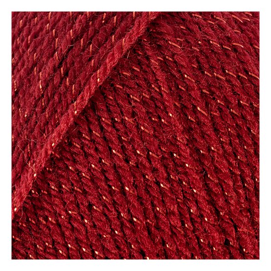 James C Brett Claret Twinkle DK Yarn 100g image number 2
