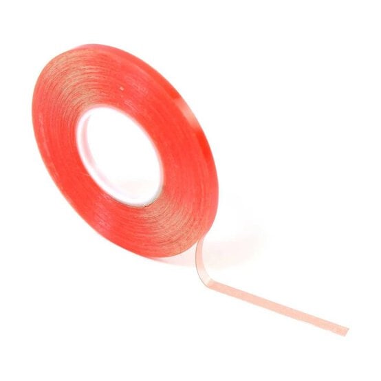 Red Liner Double Sided Clear Tape 3mm x 10m