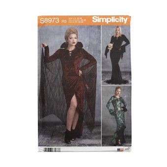 Simplicity Women's Costume Sewing Pattern S8973 (R5 14-22)