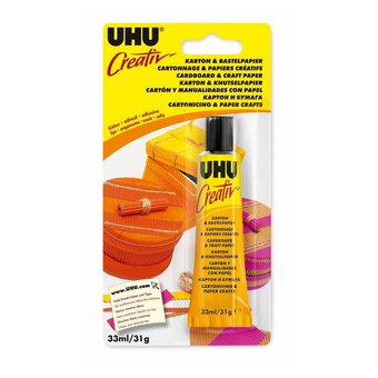 UHU Creativ Cardboard and Craft Glue 33ml