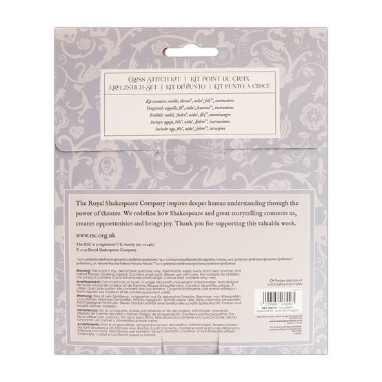 RSC Love and Tragedy Cross Stitch Bookmark Kit 2 Pack image number 5