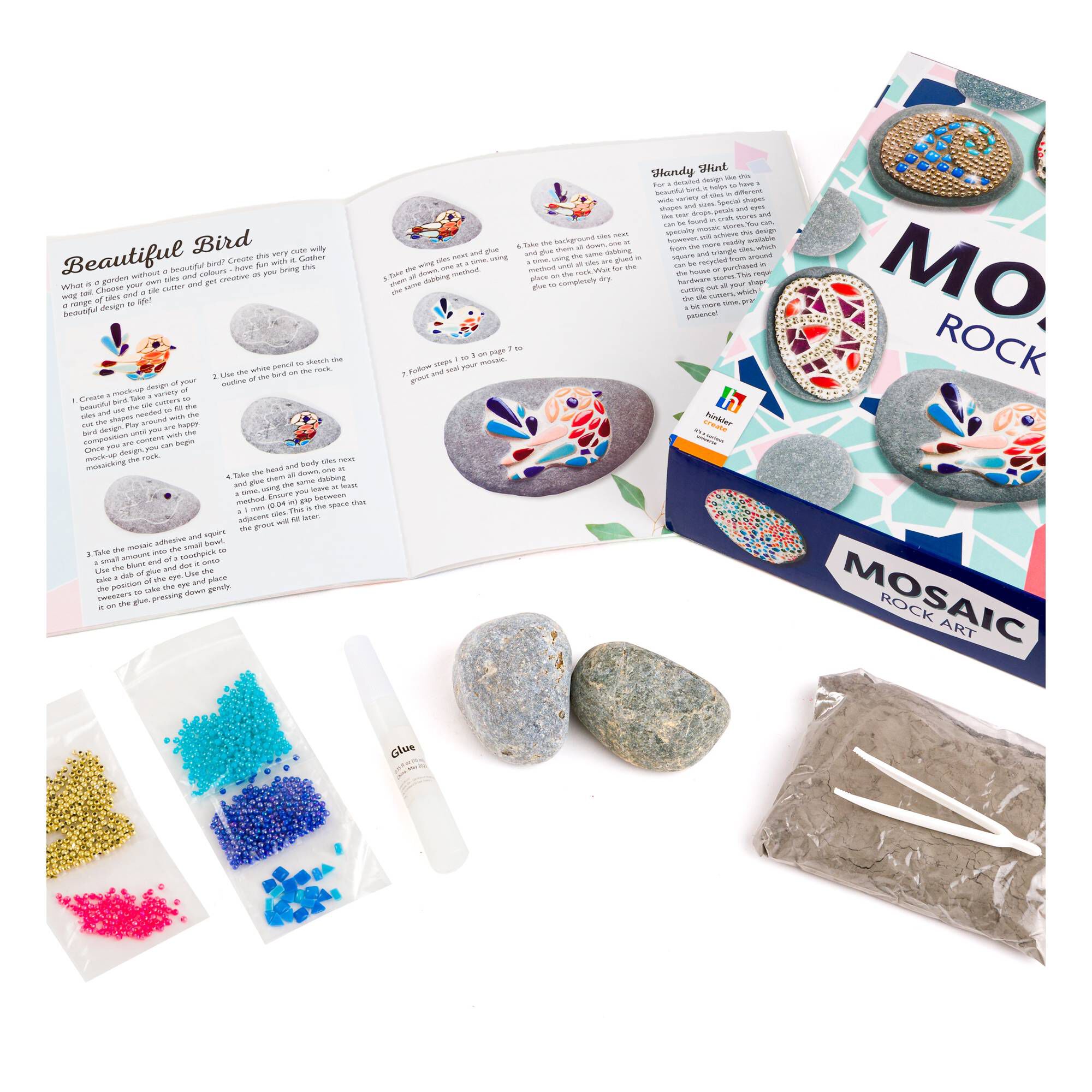 Mosaic Rock Art Kit Hobbycraft