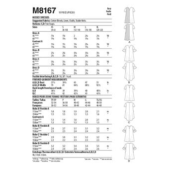 McCall’s Martina Dress Sewing Pattern M8167 (XS-XL) image number 2