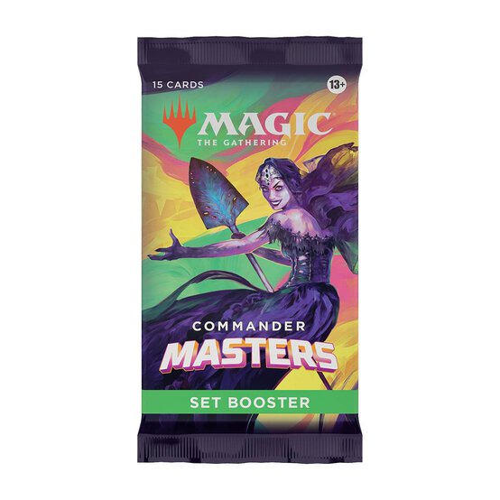 Magic: The Gathering Commander Masters Set Booster Pack image number 1