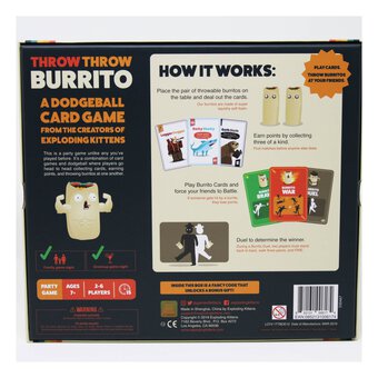 Throw Throw Burrito Party Game