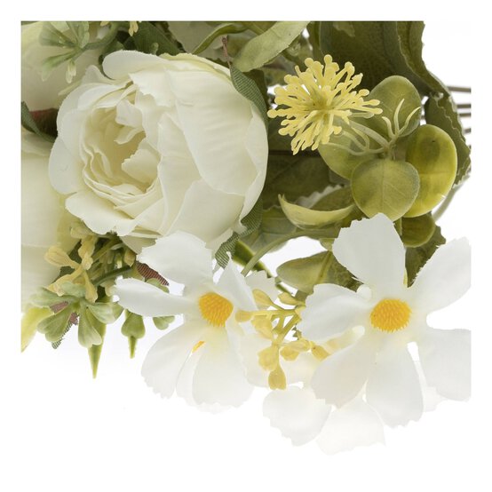 White Blooming Bouquet 28cm image number 3