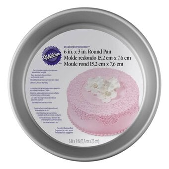 Wilton Decorator Preferred Round Cake Pan 6 x 3 Inches image number 2