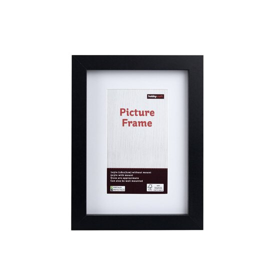 Black Picture Frame 18cm x 13cm image number 2