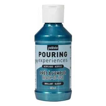 Pebeo Metallic Cobalt Blue Pouring Experiences Acrylic 118ml