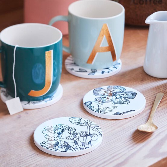 Cricut Blank Round Ceramic Coasters 4 Pack image number 6