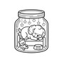Cute Cozy Colouring: Puppies image number 4