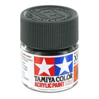 Tamiya Colour Acrylic Paint XF-69 NATO Black 10ml