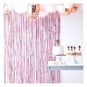 Ginger Ray Twinkle Twinkle Pink Fringe Curtain 1 x 2.2m image number 2