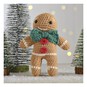 Make Your Own Crochet Gingerbread Decoration Kit image number 1