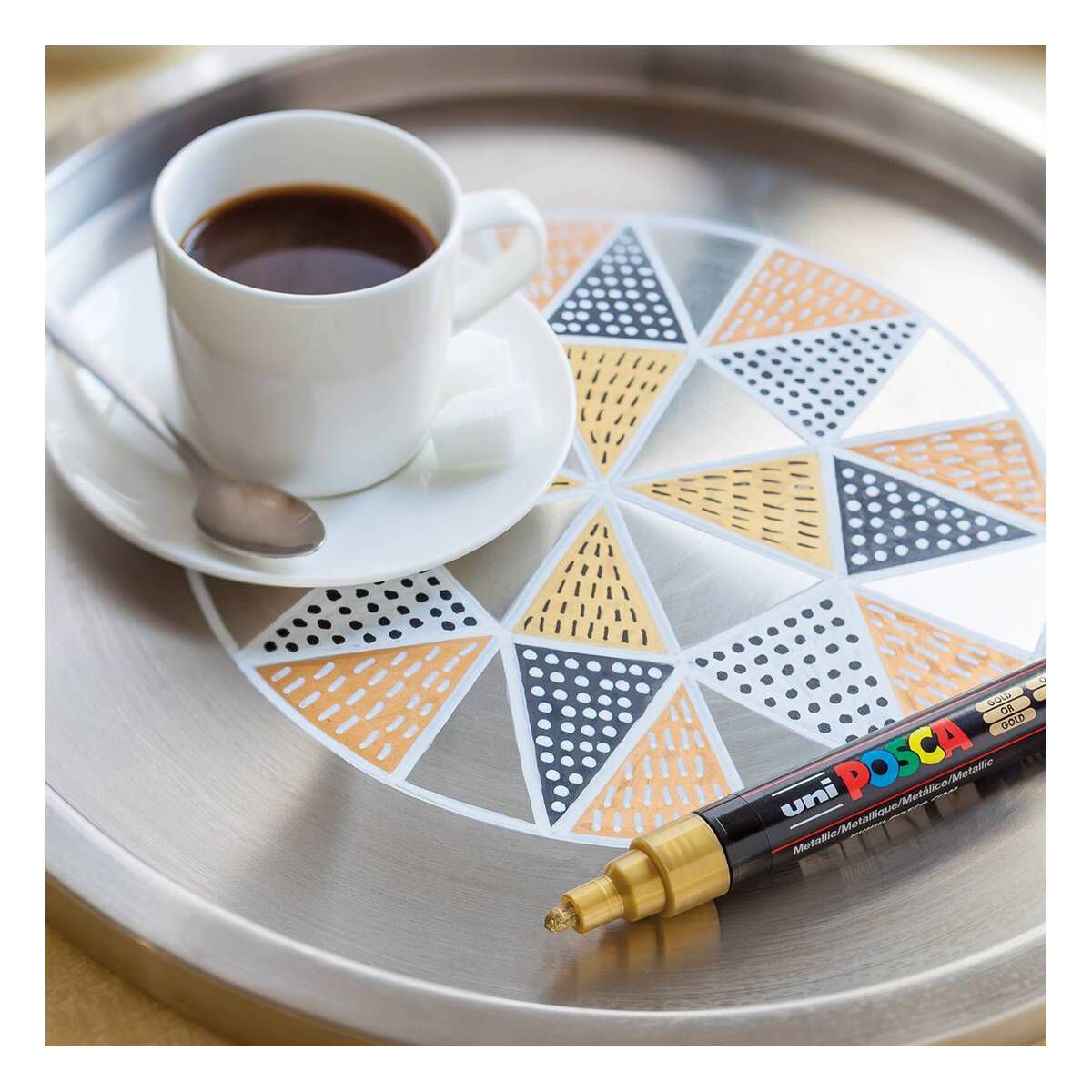 Uniball Posca PC5M Pastel Marker Pens 8 Pack Hobbycraft