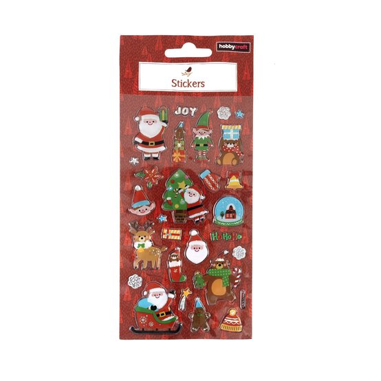 Santa Stickers  image number 3