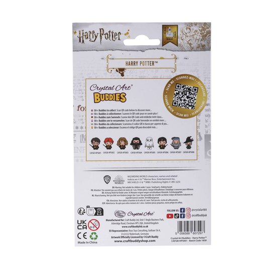 Crystal Art Buddies Harry Potter Kit  image number 5