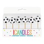 Football Pick Birthday Candles 6 Pack image number 1