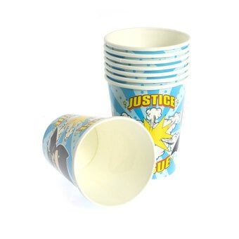 Justice League Paper Cups 8 Pack image number 2