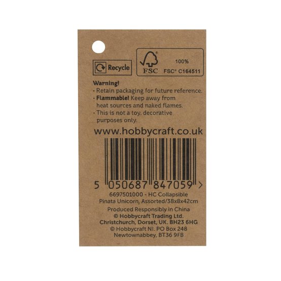 Unicorn Pinata 42cm image number 4