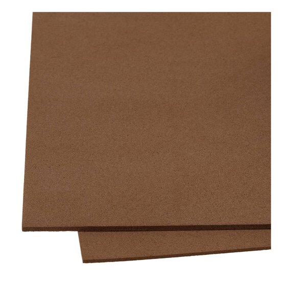 Brown EVA Foam Sheet 22.5cm x 30cm image number 3