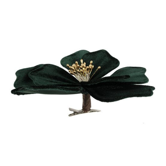 Green Flower Clip 18cm image number 2