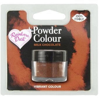 Rainbow Dust Milk Chocolate Edible Powder Colour 2g image number 3