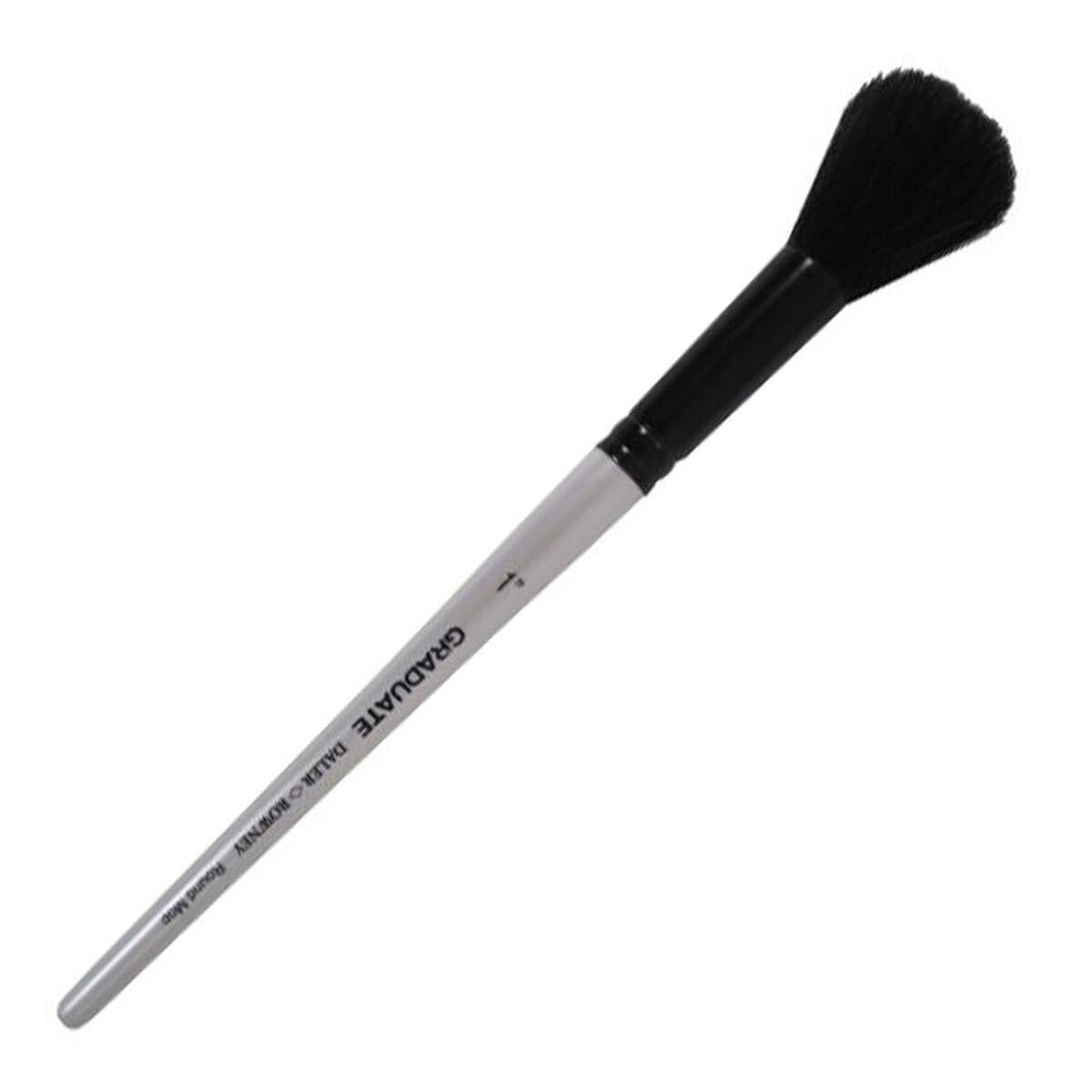 DalerRowney Black Goat Round Mop Graduate Brush 1 Inch White Hobbycraft