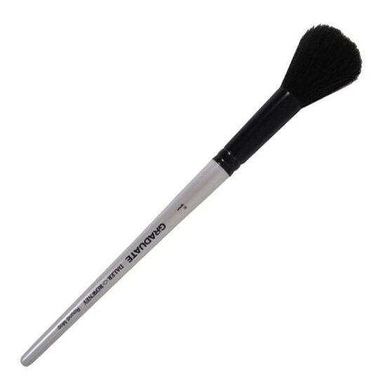 Daler-Rowney Black Goat Round Mop Graduate Brush 1 Inch White image number 1